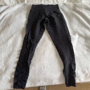 Booty by Brabants Black Textured Leggings. One size fits most leggings